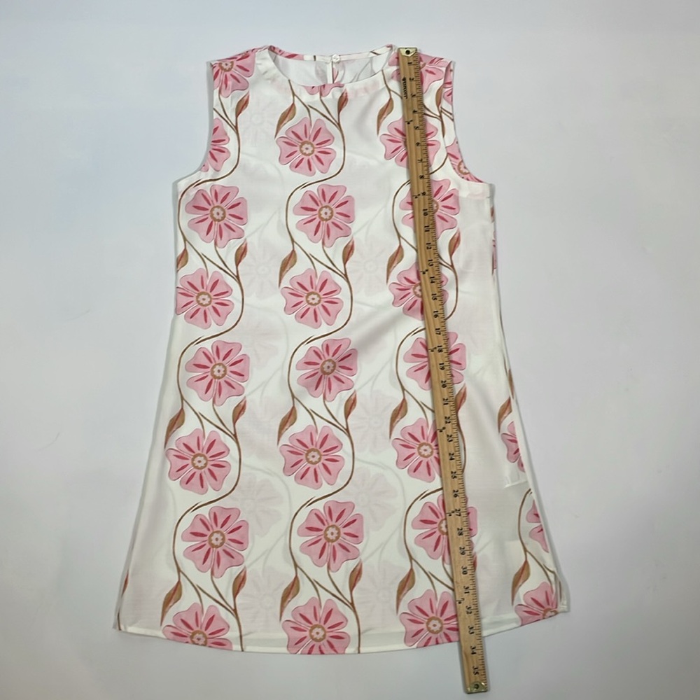 NWT Commense Size S Romantic Print Sleeveless Mini Dress - Picture 8 of 11